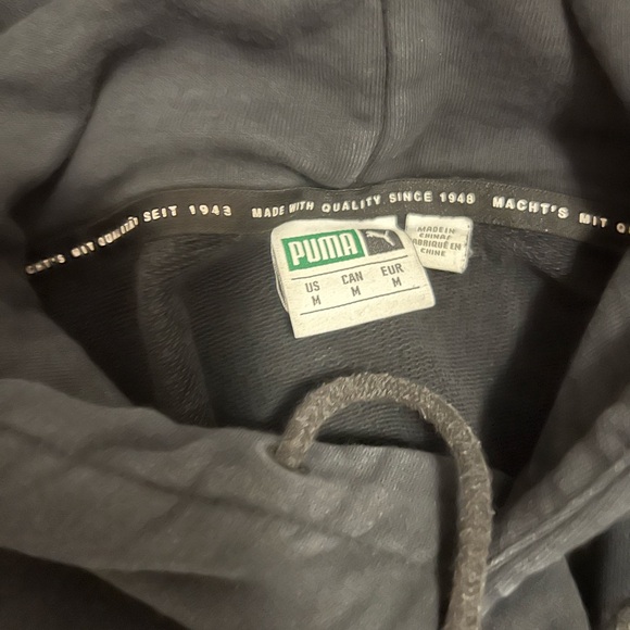 Puma Men Hoodie Tiger Print Black - Picture 5 of 5